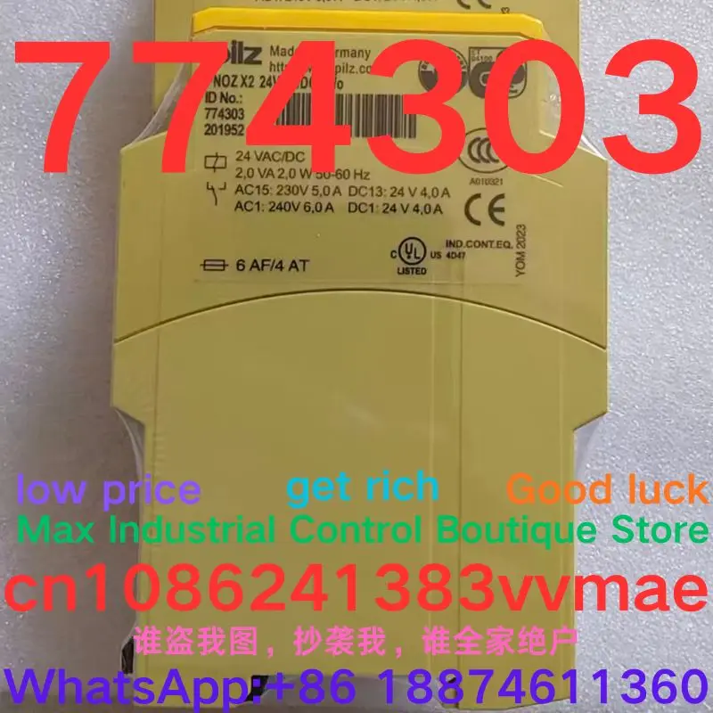 One Brand New Original Safety Relay PNOZ X2 774303 for Industrial Use