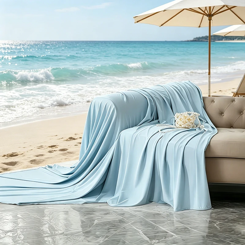 1pc Summer Cooling Blanket, cool and breathable, no stuffiness or sweat buildup, machine-washable thin air conditioning quilt