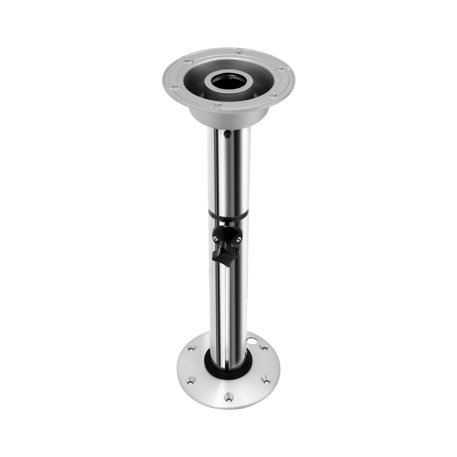 

RV Adjustable Table Pedestal Stand Aluminum Folding Table Leg Height 56-72cm for RV,Workrooms,Yacht Tabletop,Camper