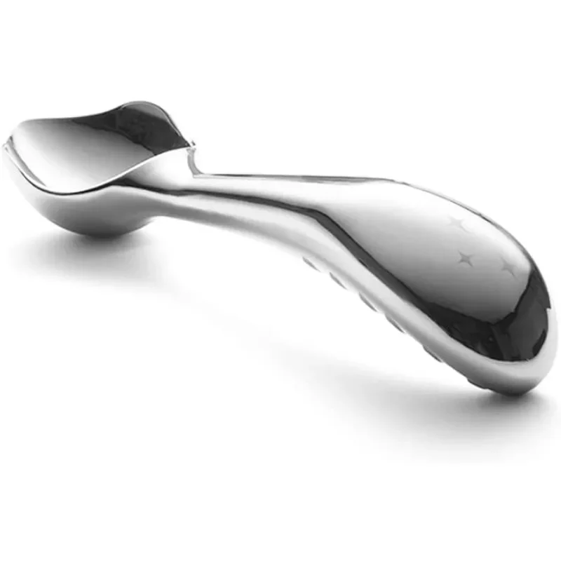 Ergonomic Stainless Steel Ice Cream Scoop | Heavy-Duty, Easy-to-Use, and Dishwasher-Safe | Professional Grade