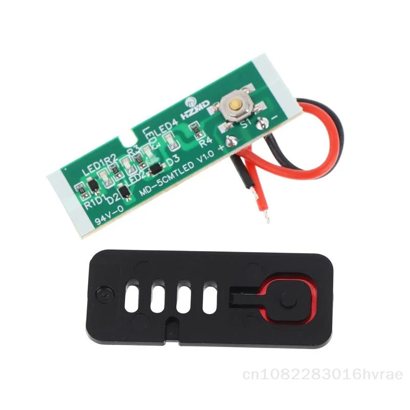 ⚡ |   5S lithiumbatterij-indicatorbord, 18V / 21V elektrisch gereedschap batterij LED-niveaumeter compatibel met Mak voor doe-het-zelf reparatie en mods