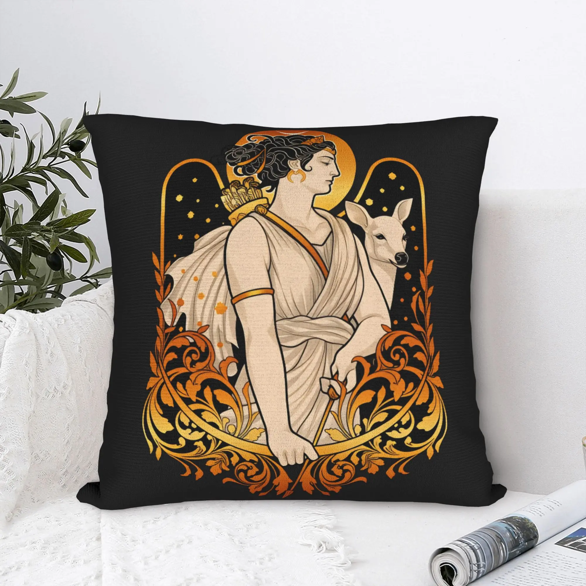 Pillow Case Artemis III Art Custom  Pillow Cover For Chair Sofa Home Decor Morden Pillowcases