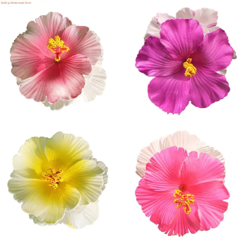 

F92D Flower Hair Claw Clip Banana Clip Elegant Barrettes Hair Claw Clip Ornaments