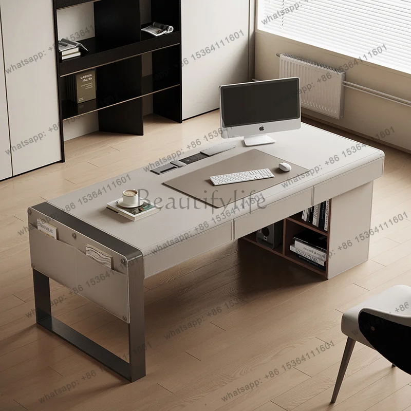 LJY Minimalist Luxury Office Desk Modern Executive Study Luxury Reception Office Desk Design Organizers Ufficio Unique Furniture