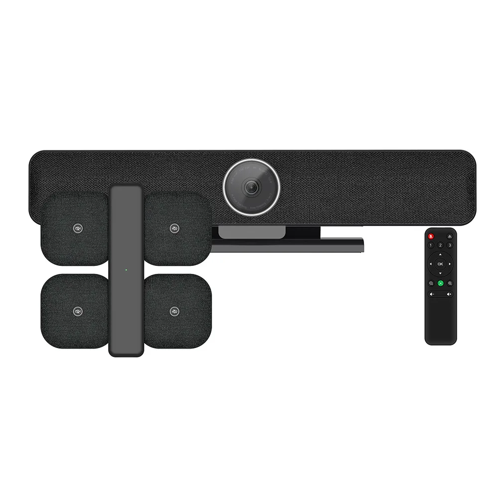 

4K Multi-functional Video Conferencing Camera with AI Tracking, Wireless Remote Control, and USB Connection