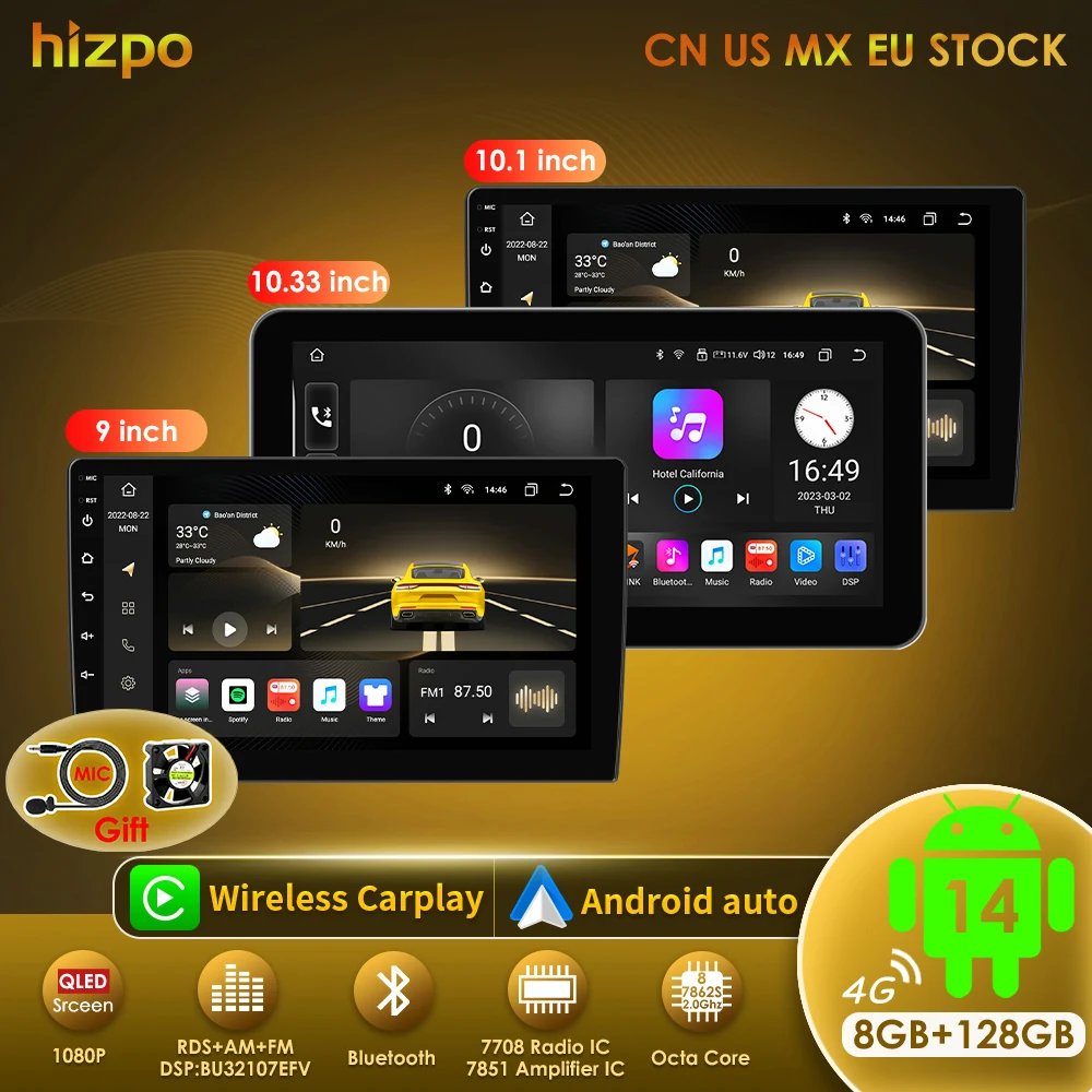 Hizpo Universal Car Radio 2Din 9