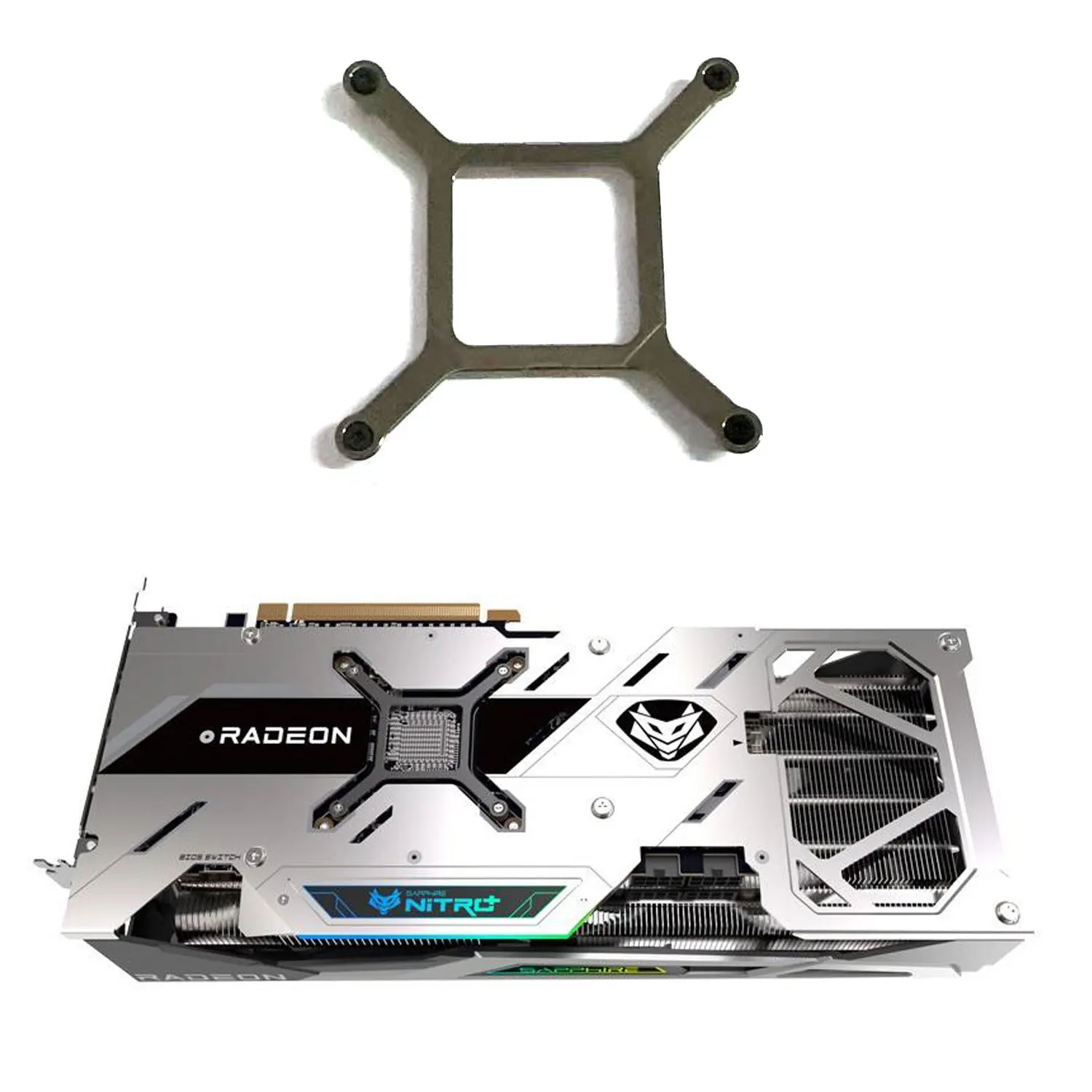 Graphics card bracket for Sapphire Radeon RX 6750XT 12G D6 Ultra Platinum OC graphics card