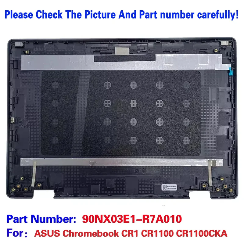 ZY Novo Para ASUS Chromebook CR1 CR1100 CR1100CKA Lcd Tampa Traseira 90NX03E1-R7A010