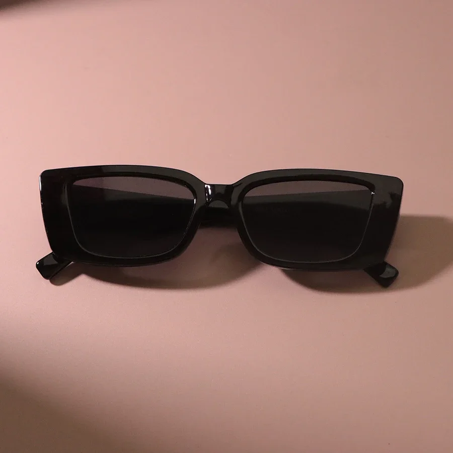 Square Vintage Sunglasses Women Men Rectangle Retro Sun Glasses Female Male Mirror Travel Punk Outdoor Shades Oculos De Sol