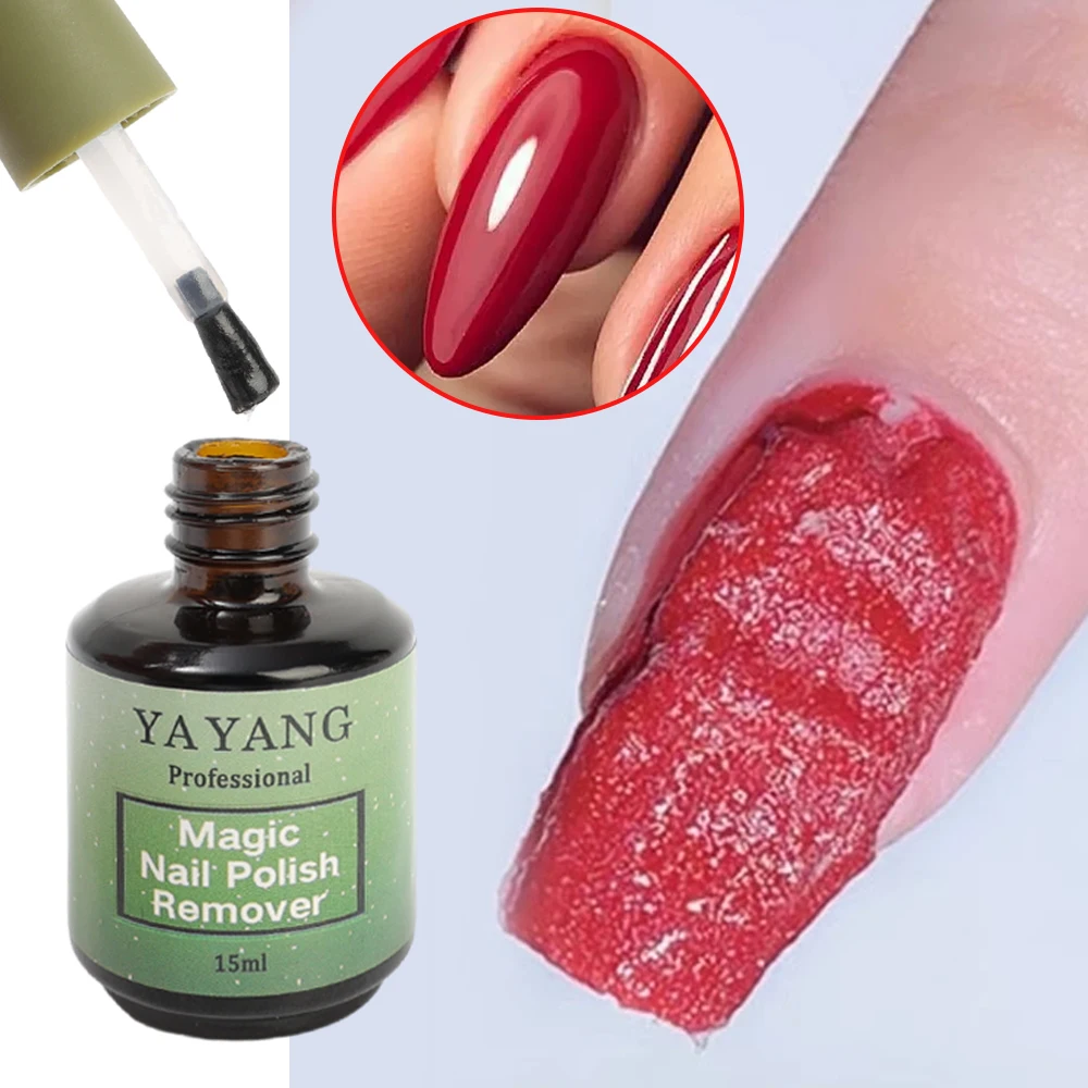 15Ml Magische Verwijderaar Nagellak Verwijderaar Uv Gel Polish Delete Burst Nagelgel Verwijderaar Semi Permanente Vernis Polish Met Staaf