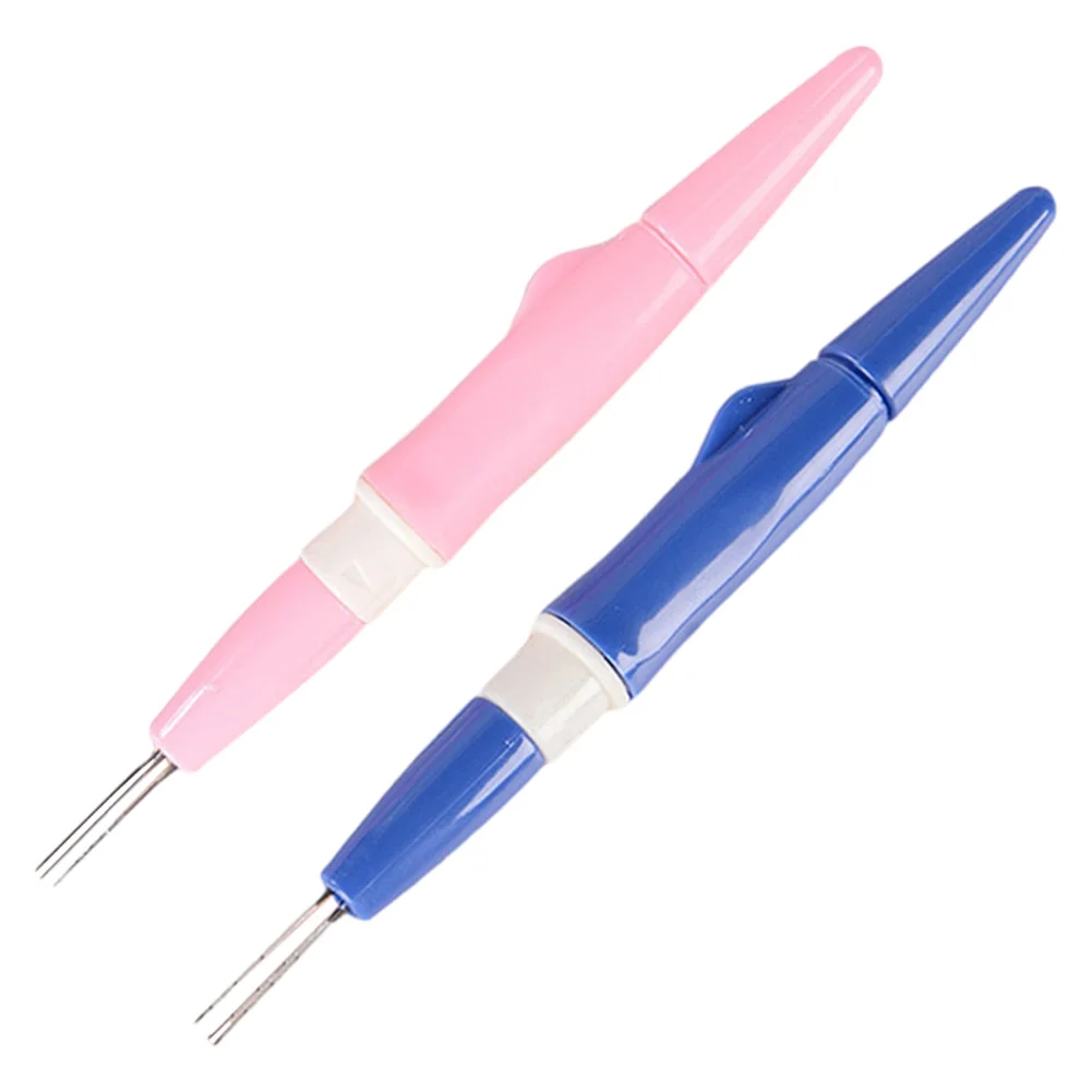 Wool Felt Needles Hand Diy Embroidery Knitting Tools Sewing Knitting Needles Sewing Accessories Tools Plastic With Handle