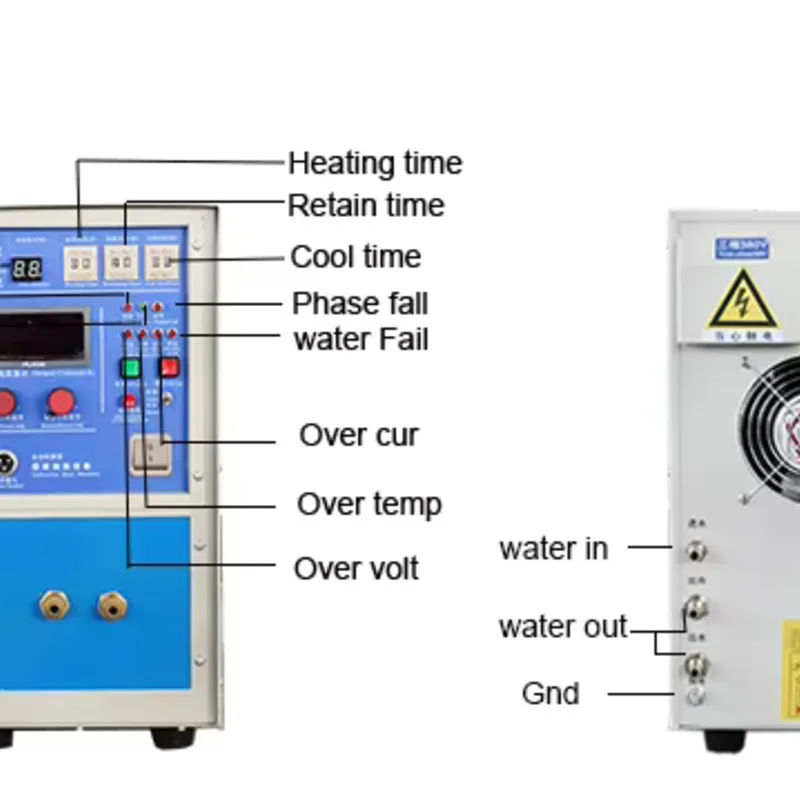 45KW Medium Frequency Induction Heating Forging Customized Service