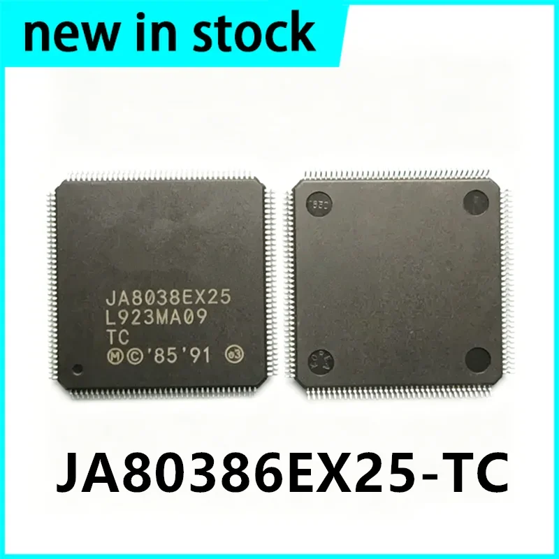 1PCS New JA80386EX25 JA80386EX25-TC QFP-144 Microprocessor Chip IC in Stock