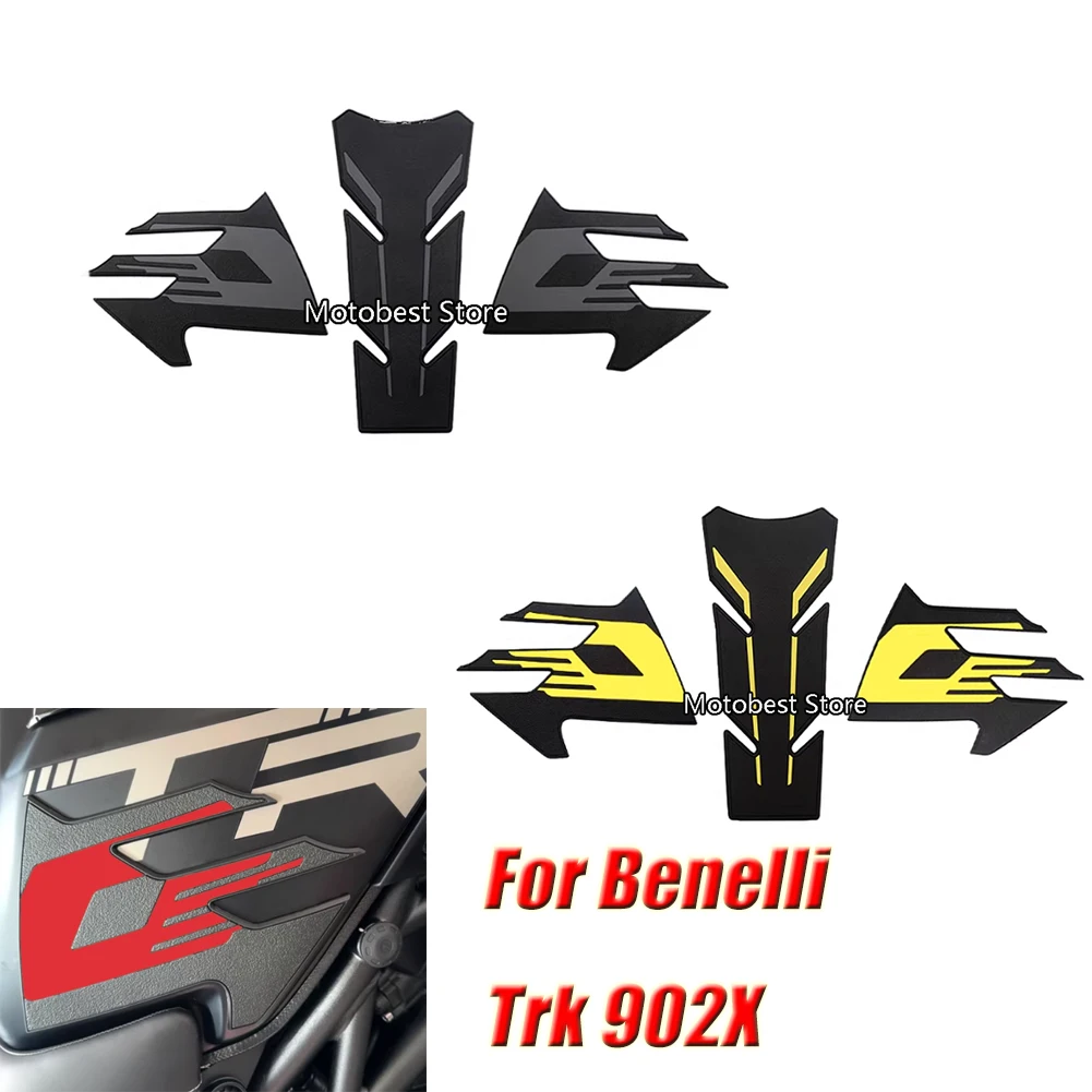 

Для Benelli TRK902 TRK902X модифицированная наклейка на топливный бак мотоцикла, боковая наклейка, защитная тяговая накладка, украшение