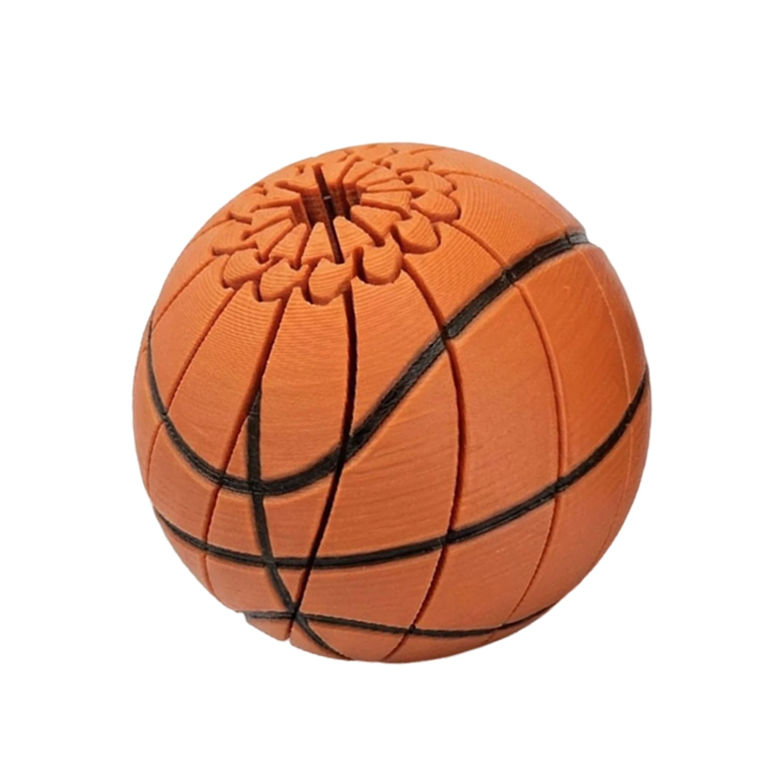 ABS Spinning Sensory Ball 3D Printed Twisted Sphere Fidget Ball Non-Toxic Lightweight for Adults Kids Office Home Travel