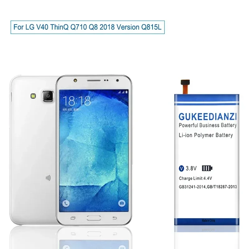 Bateria de celular de alta qualidade 4300mAh para LG V40 ThinQ Q710 2018 versão Q815L BL-T37