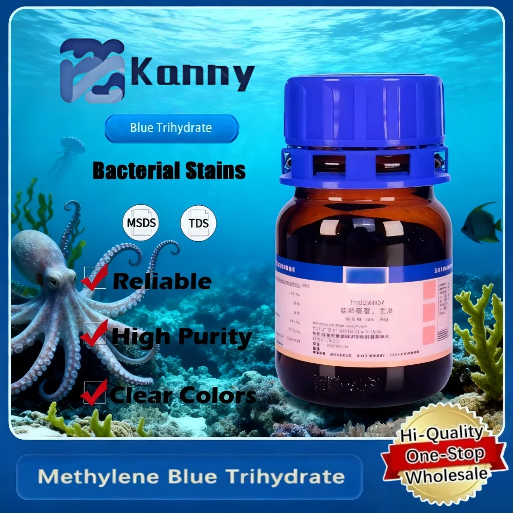 Methylene Blue Trihydrate for Bacterial Staining and Laboratory Applications Original Product