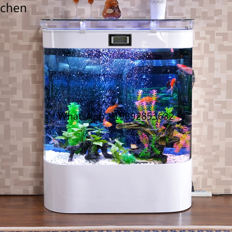 YGG  fish tank Koi fish tank water-free ecological aquarium