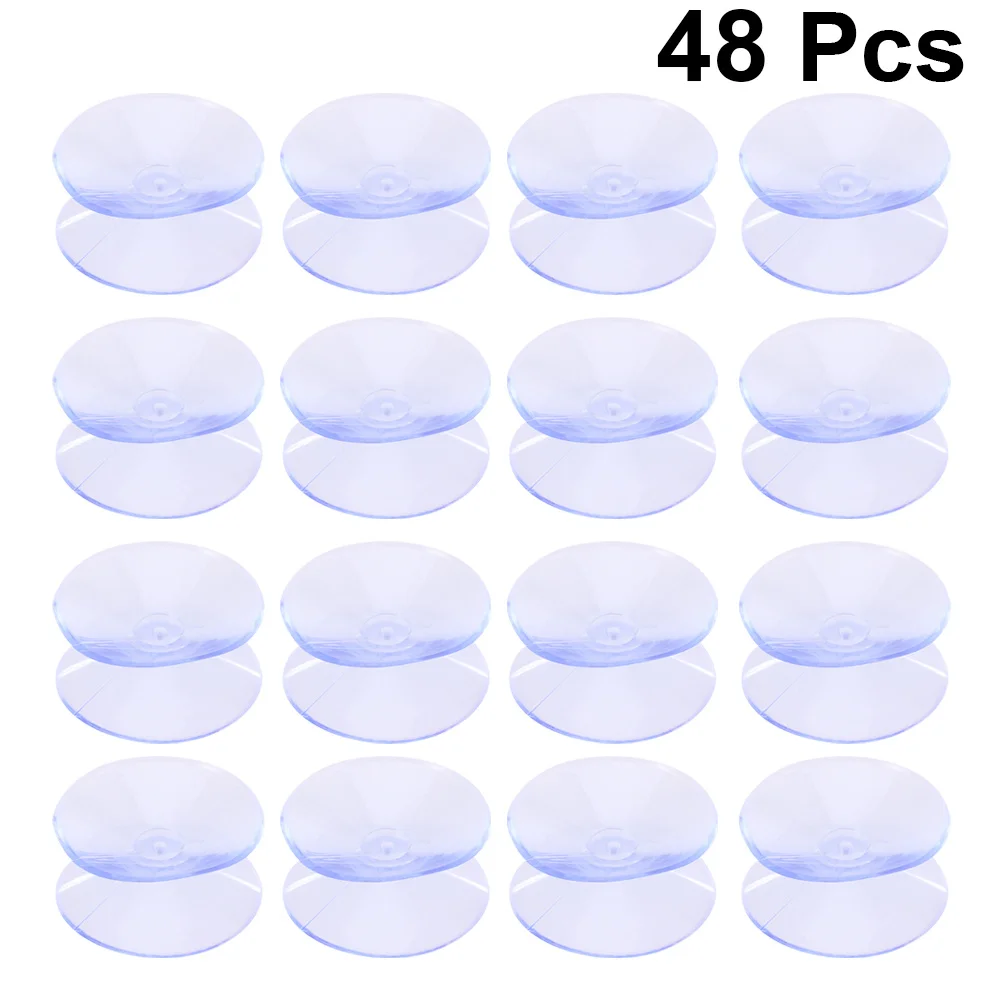 48pcs 30Mm Anti-Slip Pad Suction Cup Silicone Adhesive Pads For Home Bathroom Kitchen Decoration Furniture Parts Holders