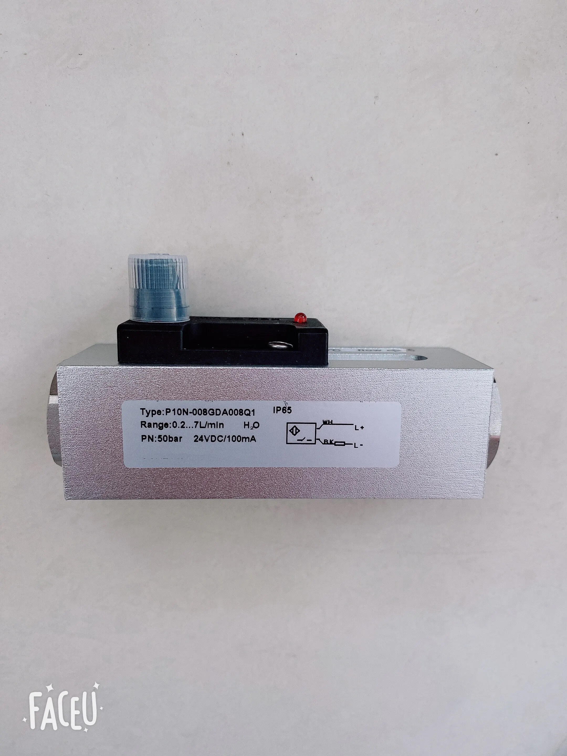 Flow Switch, Flow Monitoring Switch, Piston Flow Switch KP10N-008GDA008Q1 Internal Thread G