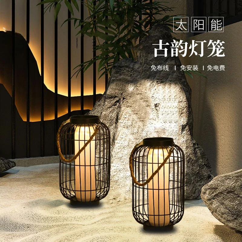 

Solar lantern night light household decoration outdoor balcony layout waterproof landscape light courtyard garden yard light