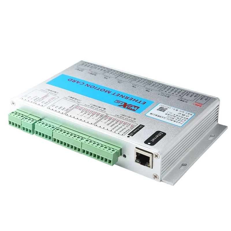 Ethernet Breakout Board 3 4 6-Axis Cnc Motion Control Card Controller for Stepper Motor/Servo Motor Lathe Engraving