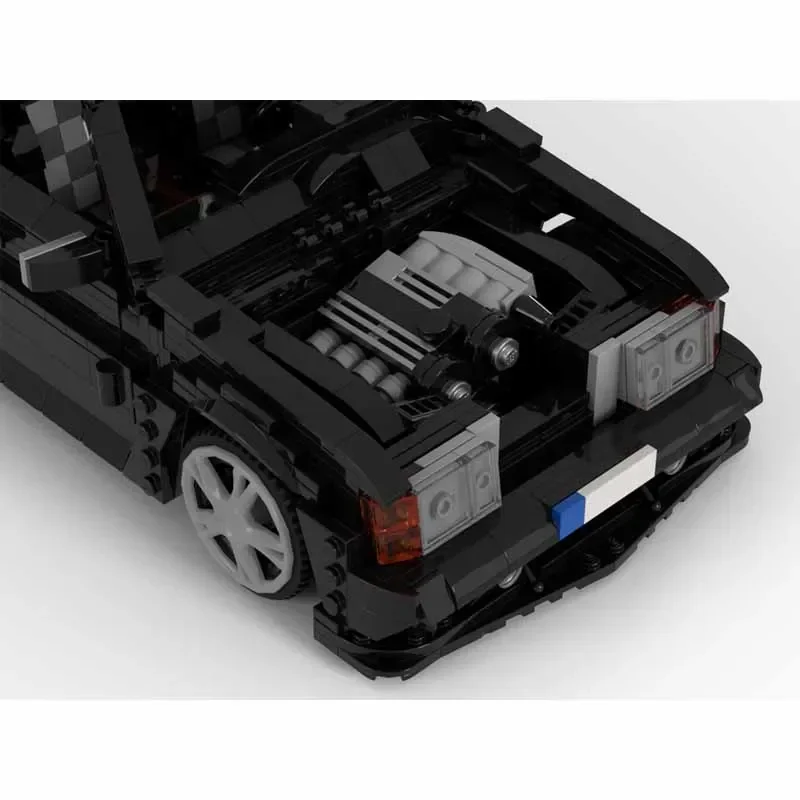 

MOC-193628 Black New MB 190 EVO Supercar Racing Building Block Model 1679 Parts MOC Creative Boy Christmas Building Block Toy