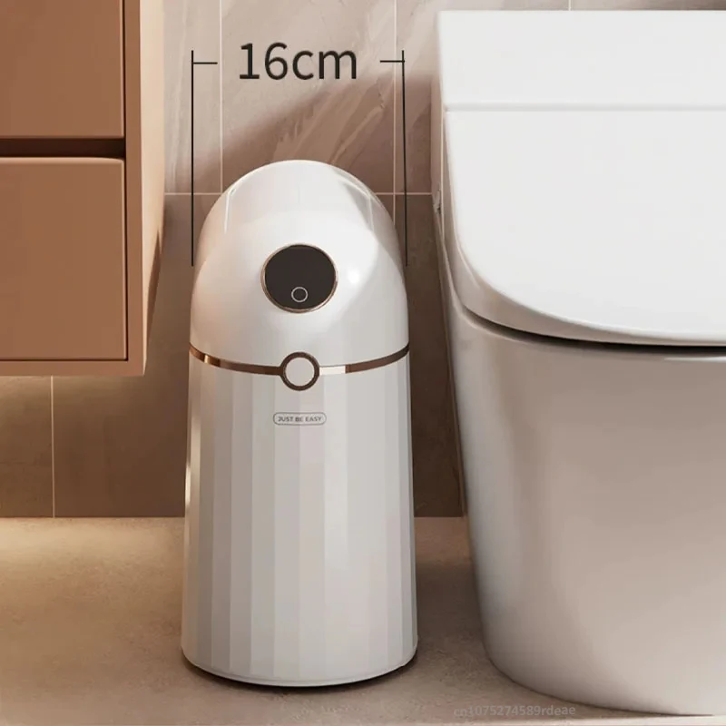 10L Automatic Packaging Smart Trash Can Automatic Bagging Bathroom Sensor Trash Can Kitchen Garbage Cube Waste Bins Wastebasket