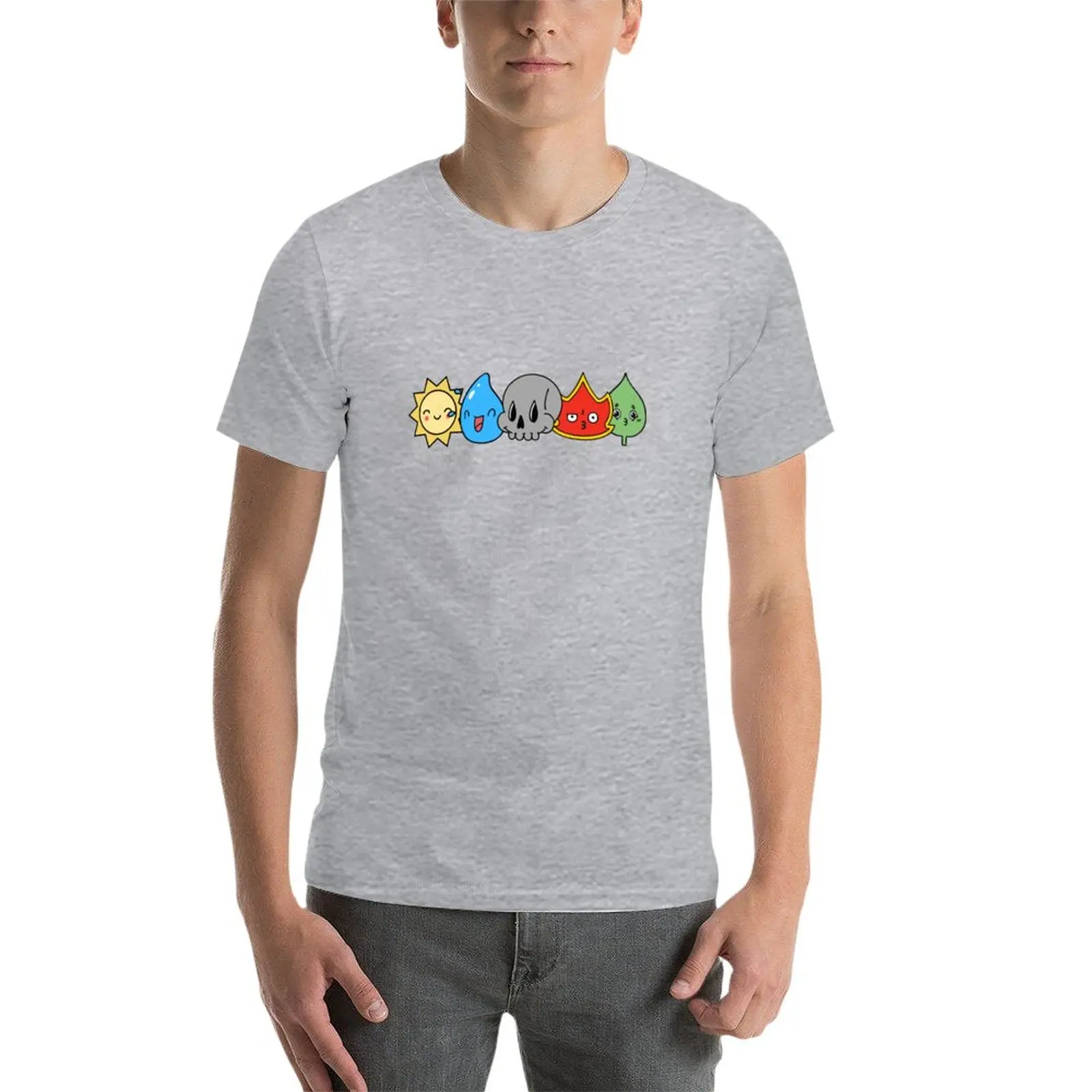 W.U.B.R.G MTG inspired Relaxed Fit T-Shirt T-Shirt Short sleeve funny t shirt plain t-shirt men clothing