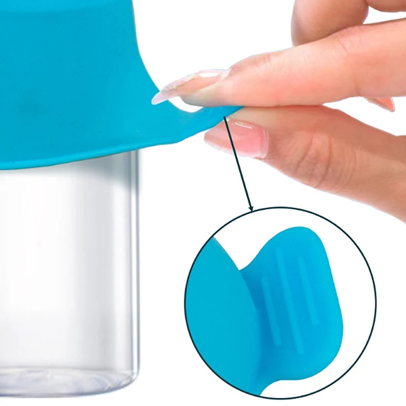 

Silicone Bottle Cover Dustproof Protections Cover Decorative Covers Supplies For Shampoo Liquid Cream Elastic Covers