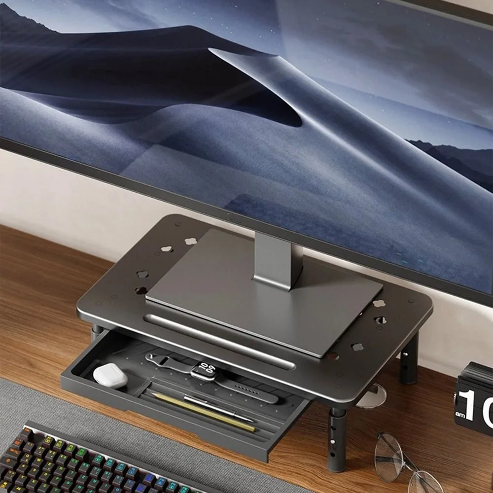 rialzo-per-monitor-per-computer-regolabile-in-3-altezze-prese-d'aria-per-flusso-d'aria-in-acciaio-ascensore-per-schermo-desktop-con-cassetto