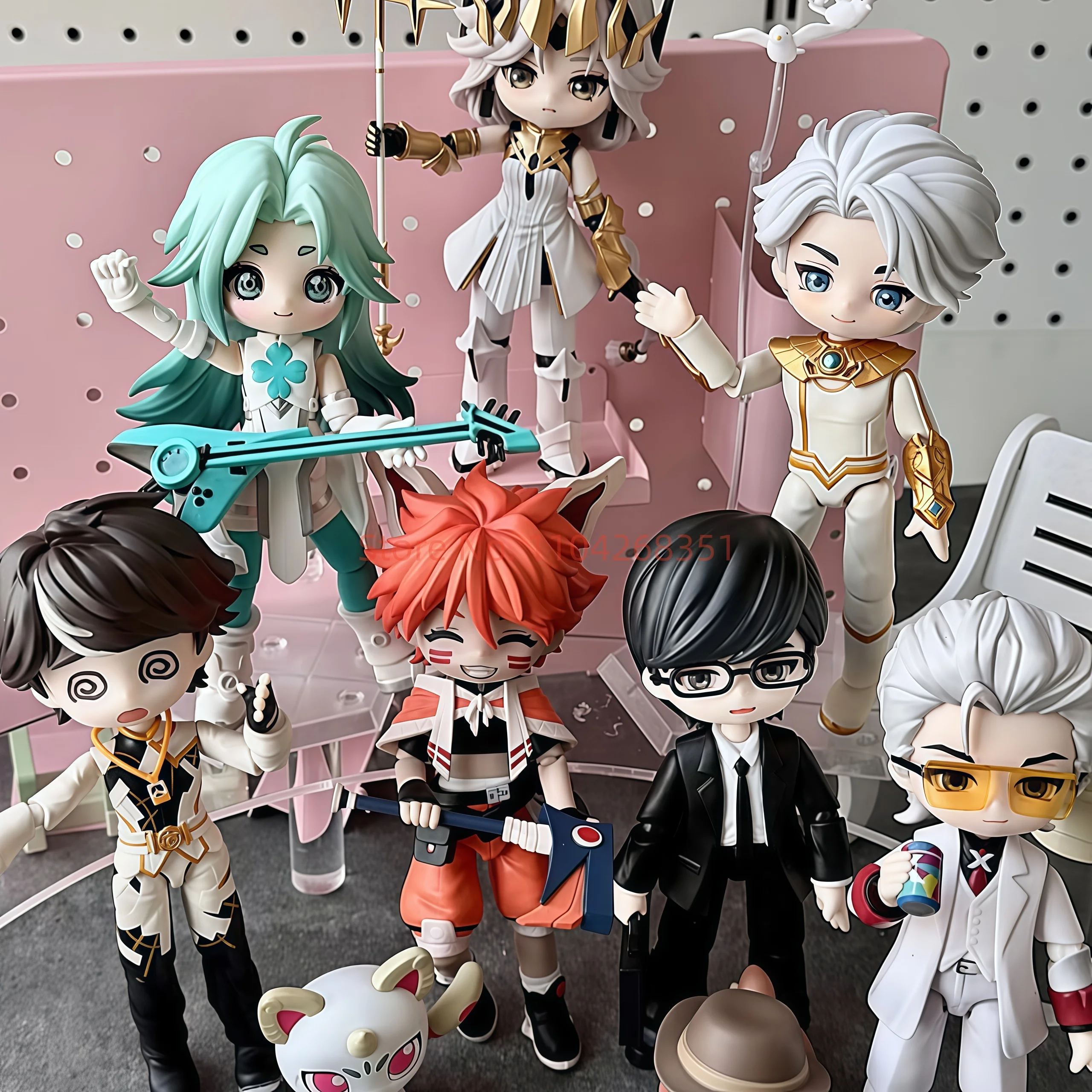 

To Be Hero X Q-Version Trust Q Version Articulated Figure Blind Box Queen Anime Figures Ghostblade Dragon Model Doll Gift Toy