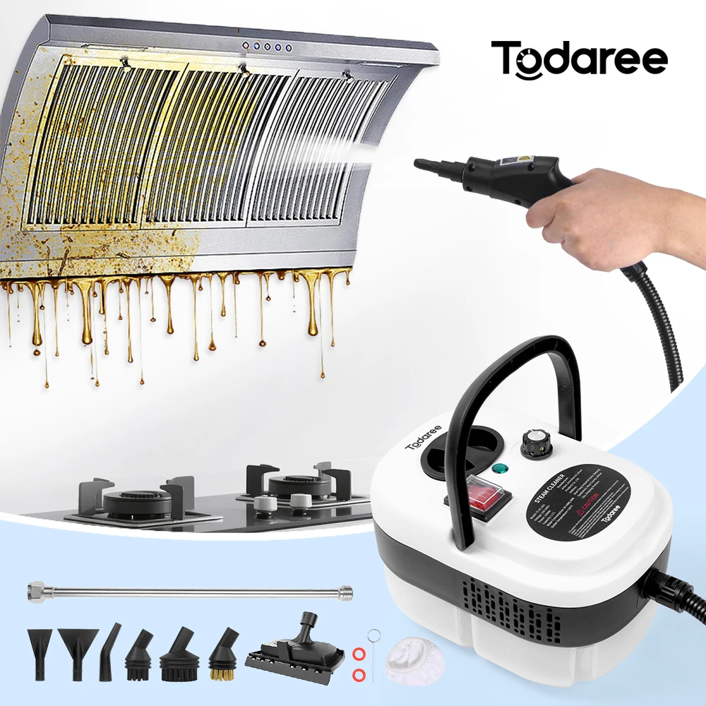 2500W Multi Function Steam Cleaners High Temperature Pressure Handhold Steam Cleaners Easy Clean Household Tool Kitchen Clean
