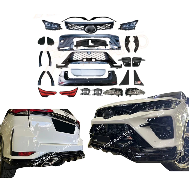 

Facelift Fortuner 2016-2021 Upgrade To GR Sport Accessories Front Bumper For Fortuner Legender GR Bodykit