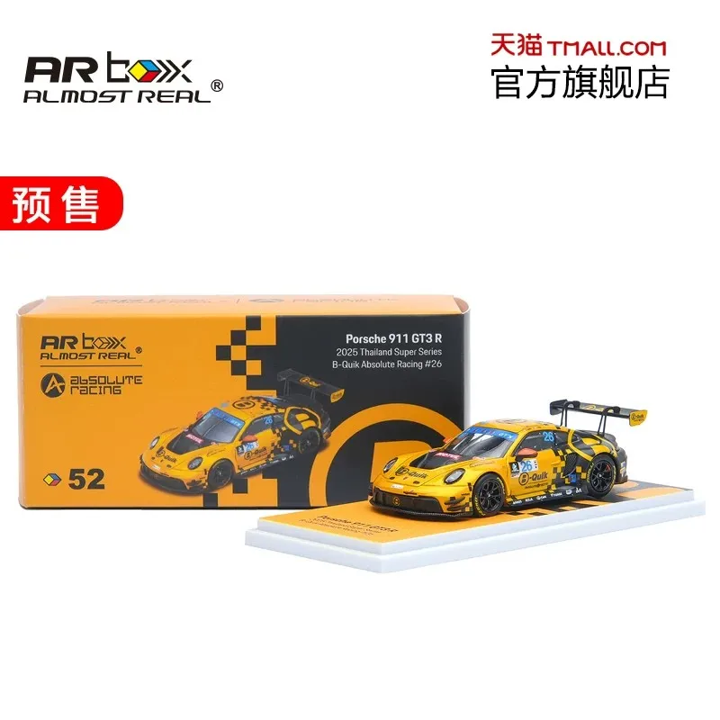 New Presale Ar Box 1:64 Porsche 911 Gt3 R 2025 Thailand Super