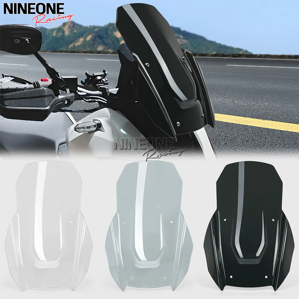 

For Honda ADV350 2022 Increase Wider And Higher Front Windshield Accessories Windscreen Motorcycles direccionales para moto