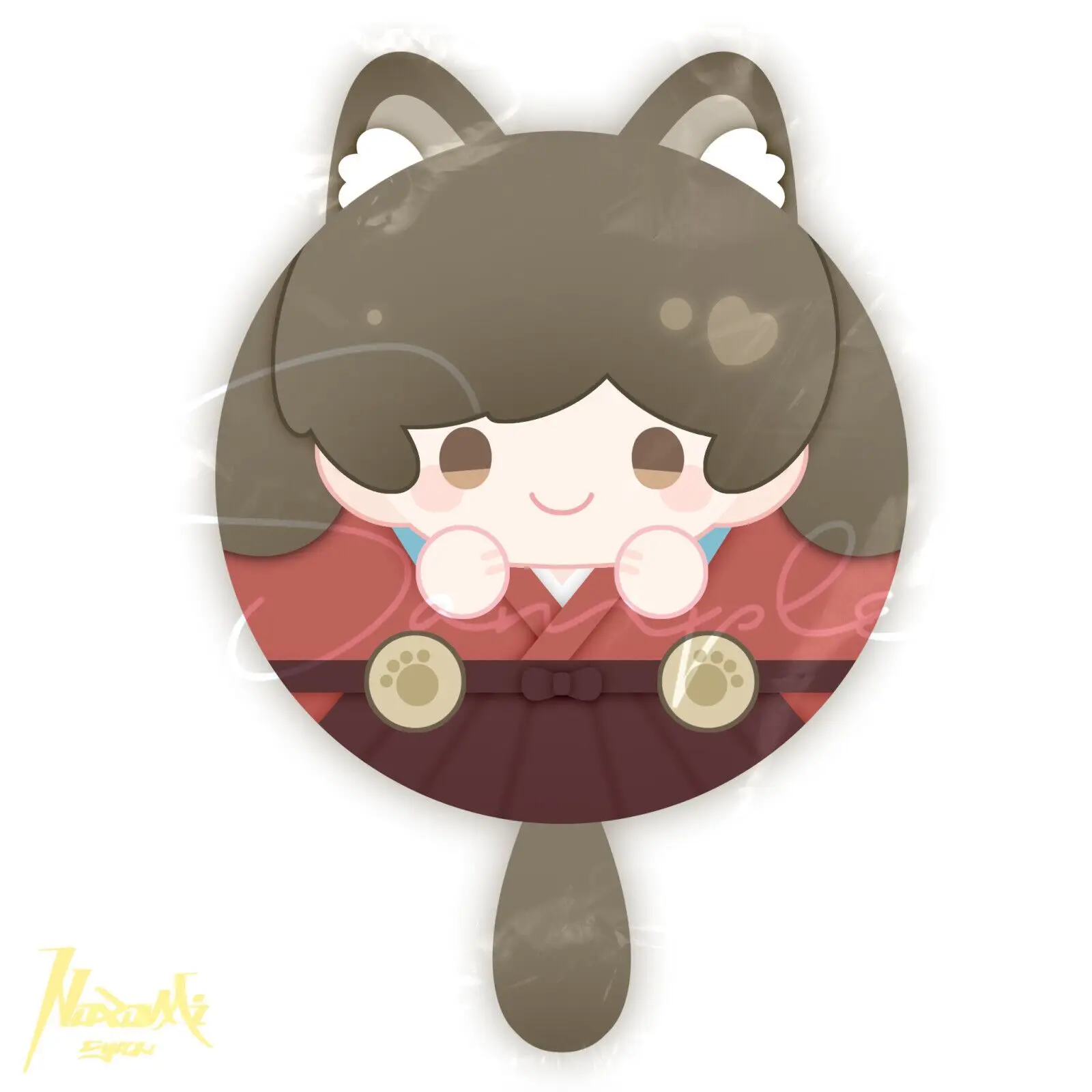 Kamisama Kiss Nanami Momozono Cat Ear Plush Mochi Pendant Muzan Anime Bag Charms for Tomoe Plush Doll OniRouou KiriHito Toys - view 4