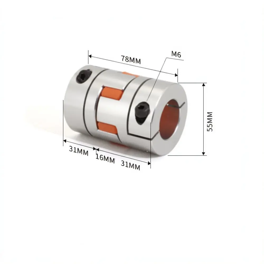 Plum Blossom Shaft Coupling Aluminum Connector For CNC Router Stepper Servo Motor Transmission Precision Hardware Tool