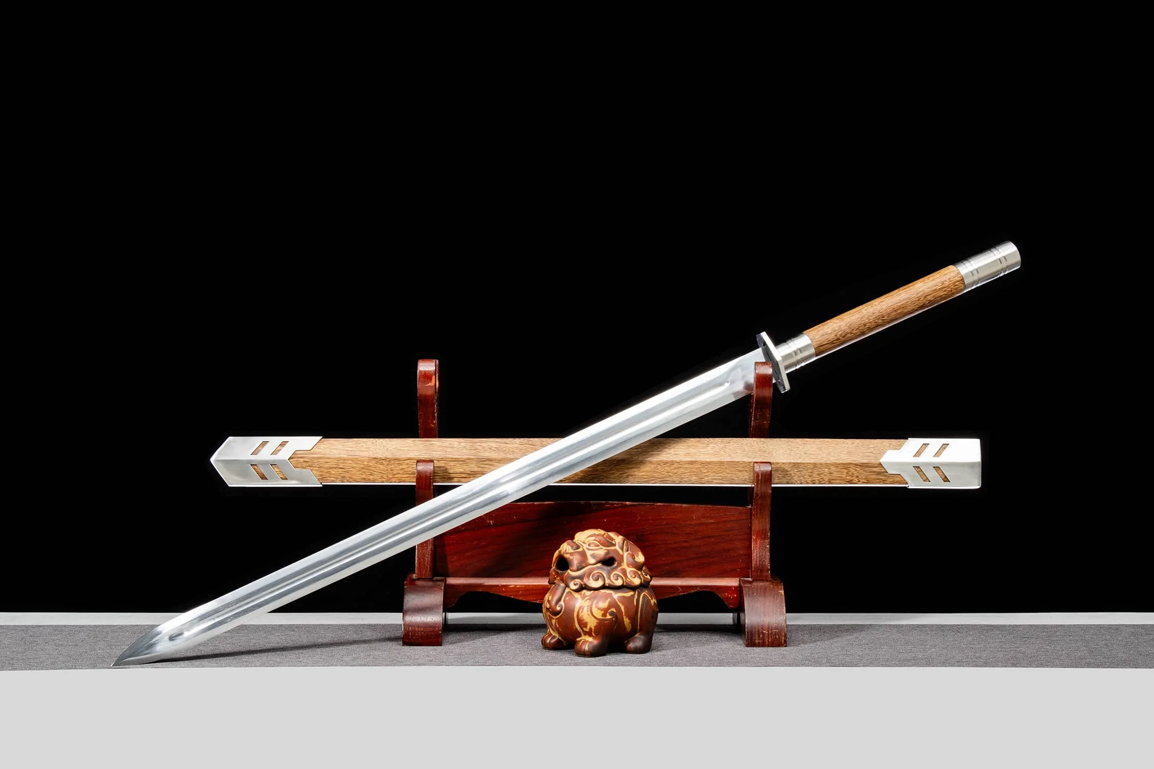 

108cm Medieval Triumphal Sword Battle Prepare for handsome and smart training with katana warriors fighting weapon swords