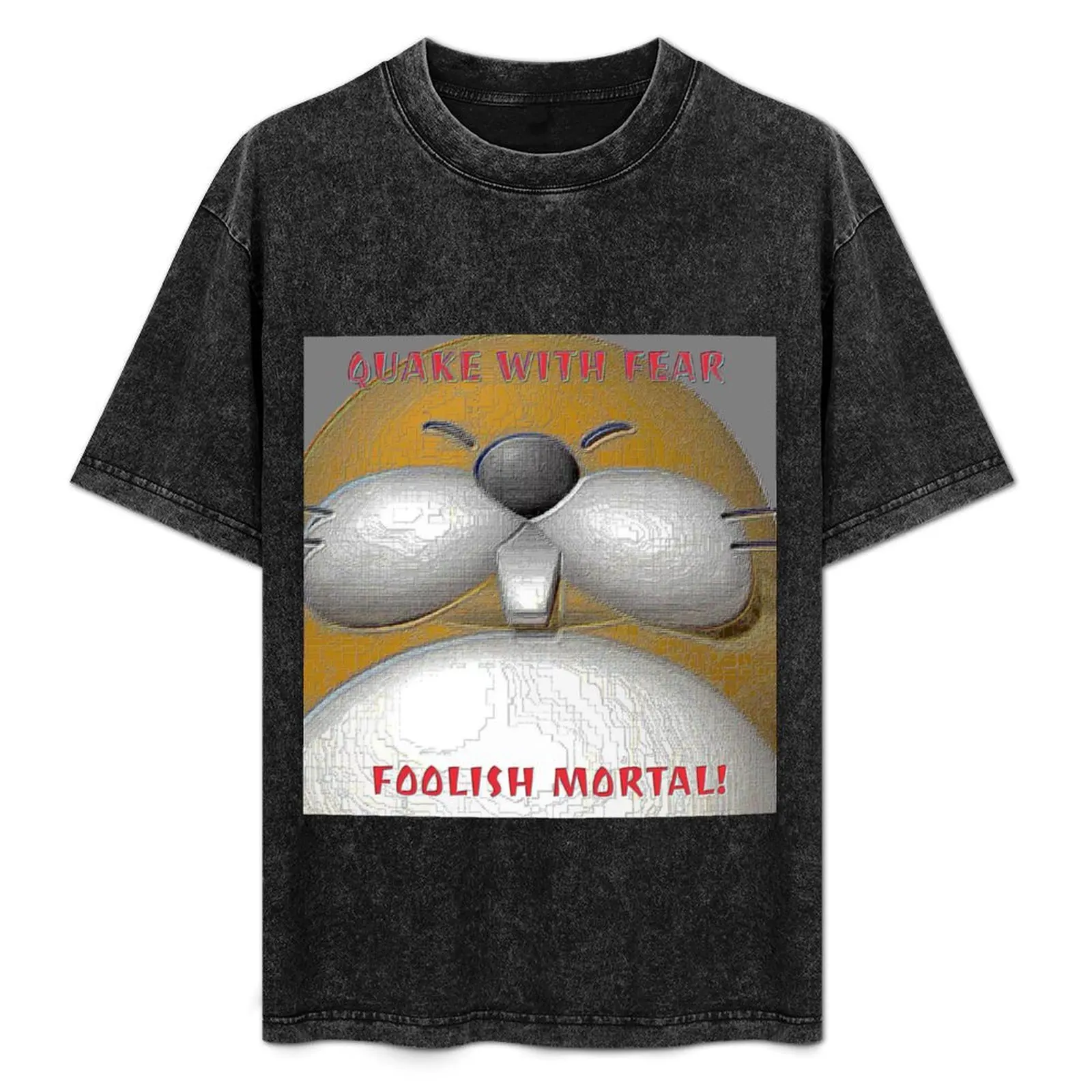 

Monty Mole - Quake With Fear Foolish Mortal! T-Shirt t shirts with prints anime t shirts for man T-Shirt