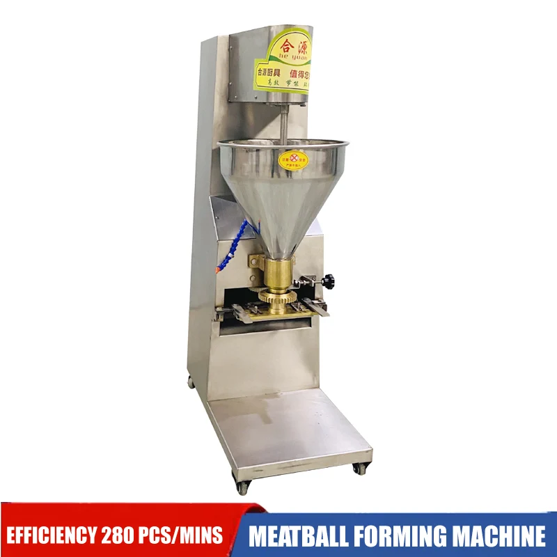 

High Quality Chicken Fish Beef Automatic Commercial Meatball Forming Machine Vertical Meatball Making Molding Machine