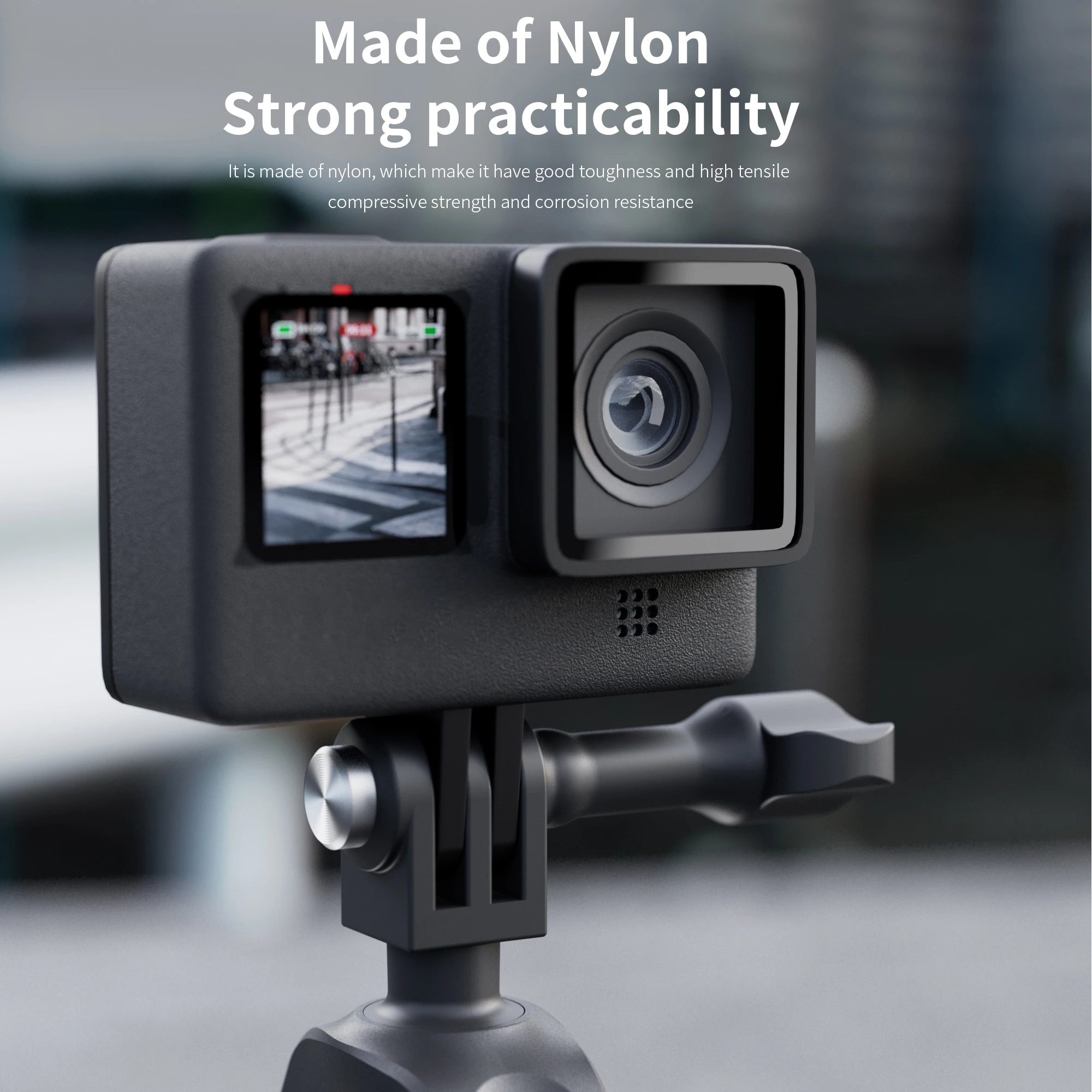 Uchwyt rowerowy do mocowania kamery DJI Osmo Pocket 3/Pocket 2, akcesoria do kamer sportowych, uchwyt na kierownicę roweru/motocykla. — zdjęcie produktu 3