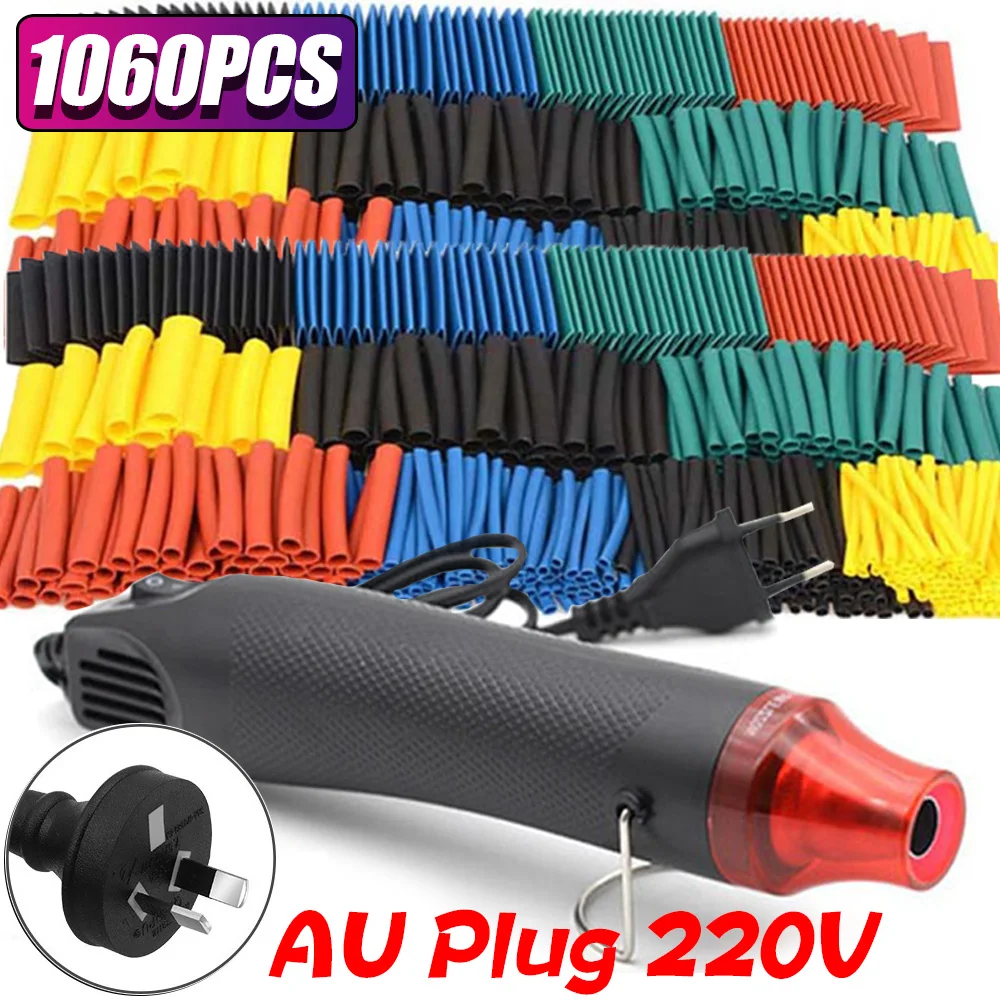 1060/530/127PCS Krimpkous kit 2:1 Krimpbare Draad Krimpfolie Draad Sluit Cover Kabel Reparatie bescherming