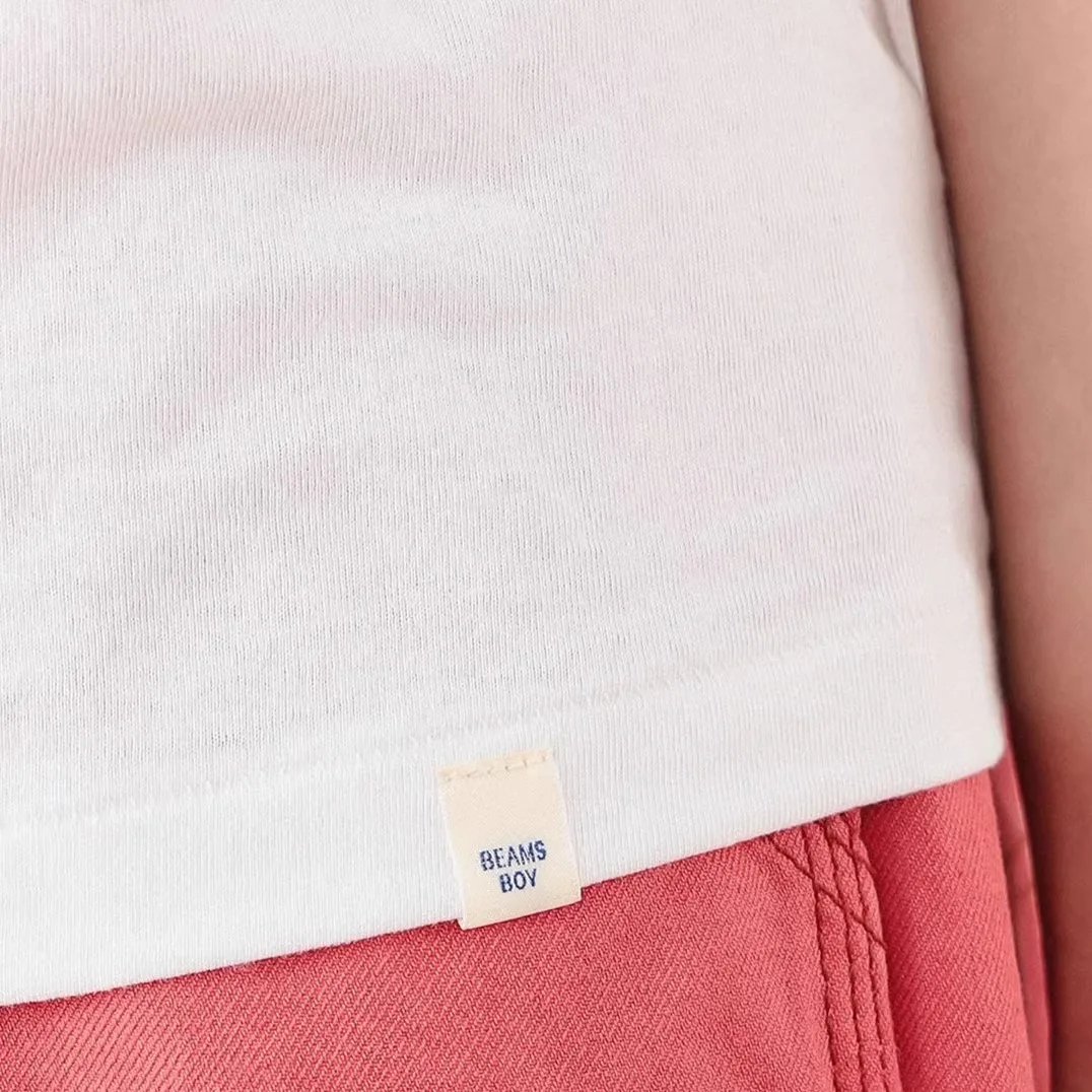 

Повседневная хлопковая футболка, женская однотонная декоративная этикетка по подолу ярких цветов, летний топ прямого кроя для детей 8-35 лет