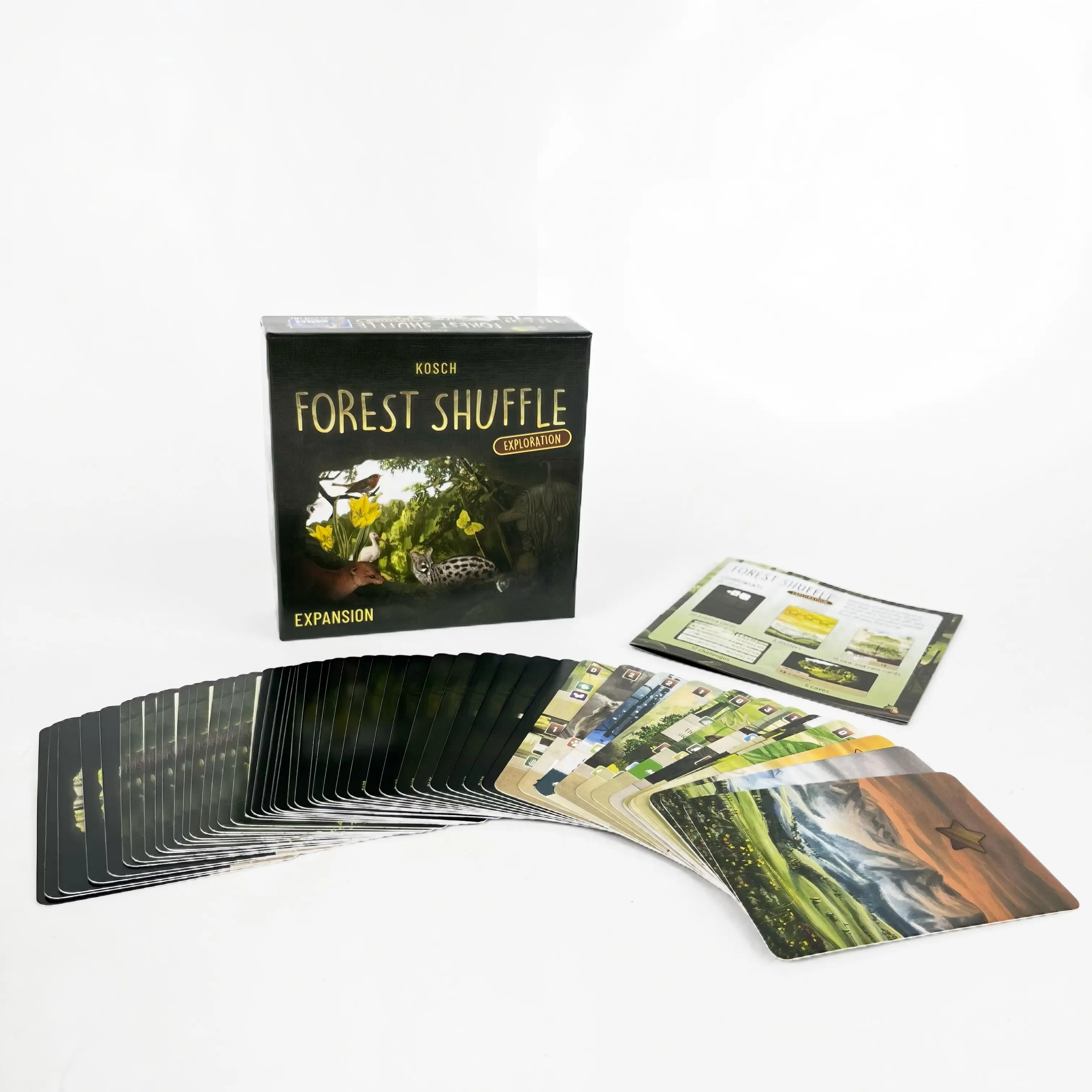 

BOARD GAME Forest Shuffle: Exploration Expansion - Requires Base Game, Animal Forest Card Game for Family Party Night