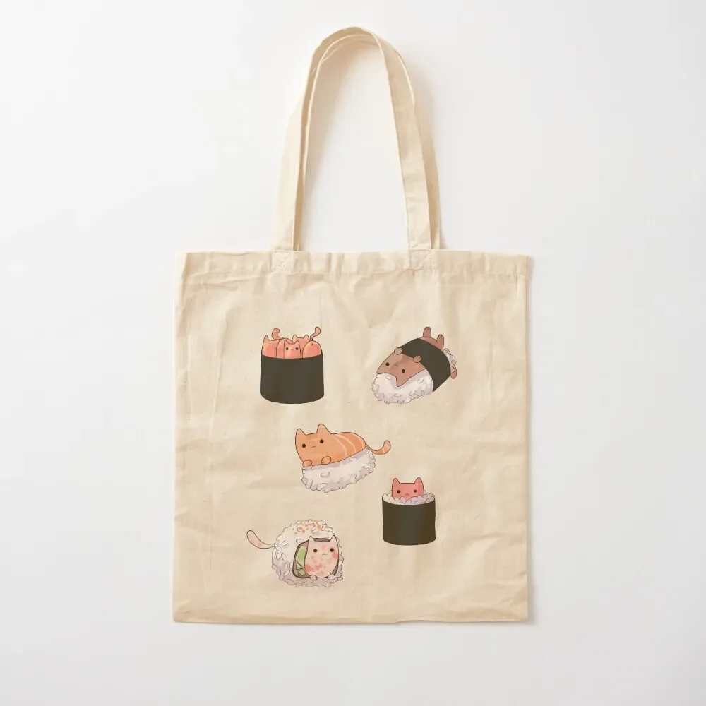 

Sushi Cats Tote Bag Shopper handbag Cloth bags Custom bag Bag