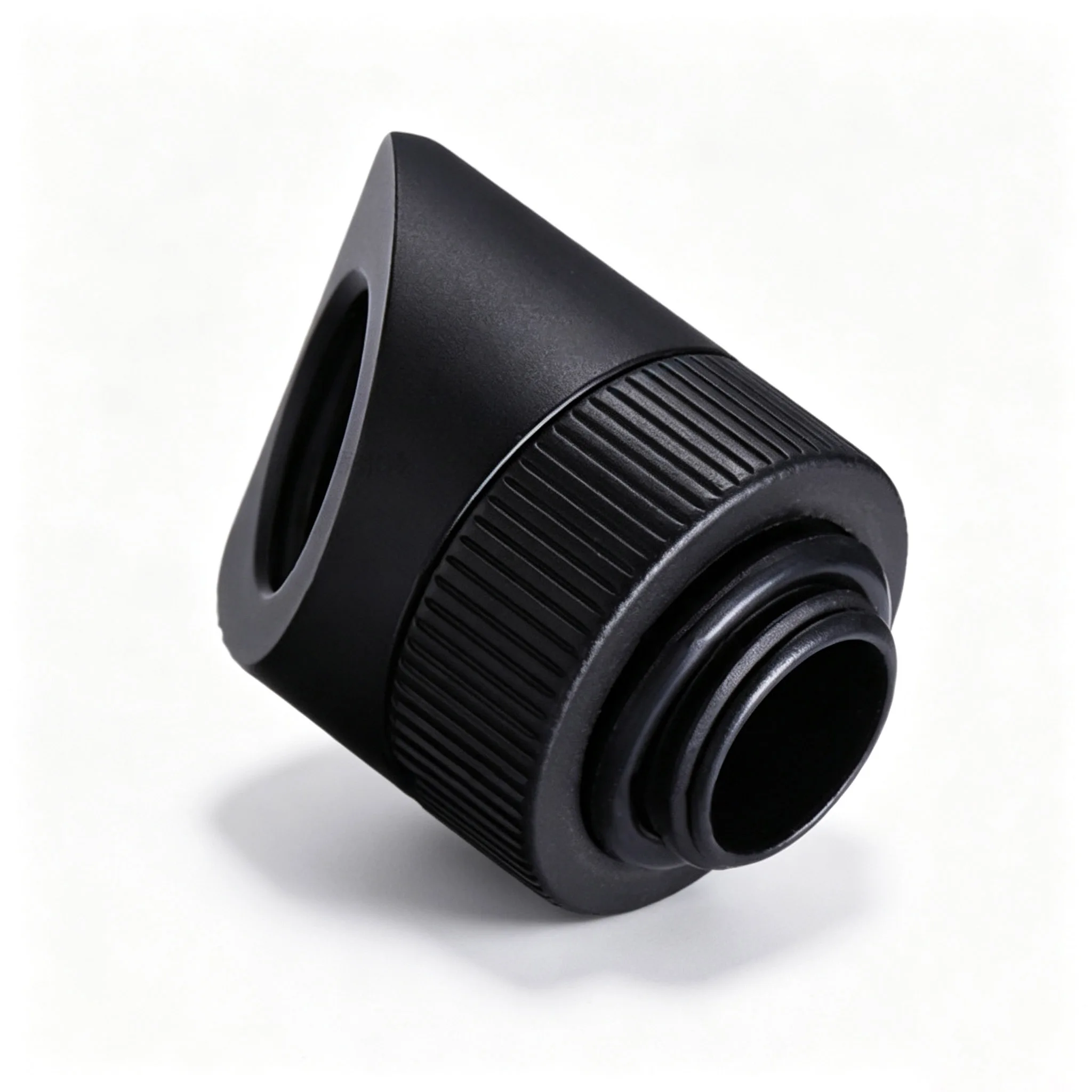 G1/4 45 Degree Rotary Fitting 360° Swivel Adapter Brass Connector for Custom PC Water Cooling Loop
