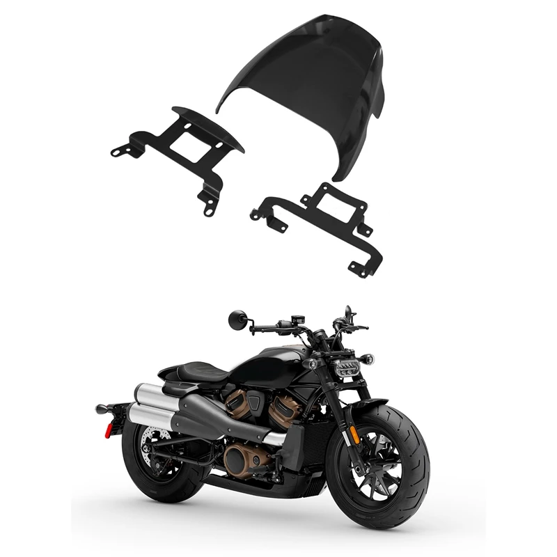 

Motorcycle Windscreen Windshield Deflector Protector Wind Screen For Sportster S 1250 RH1250 RH 1250 2021 2022-A92D