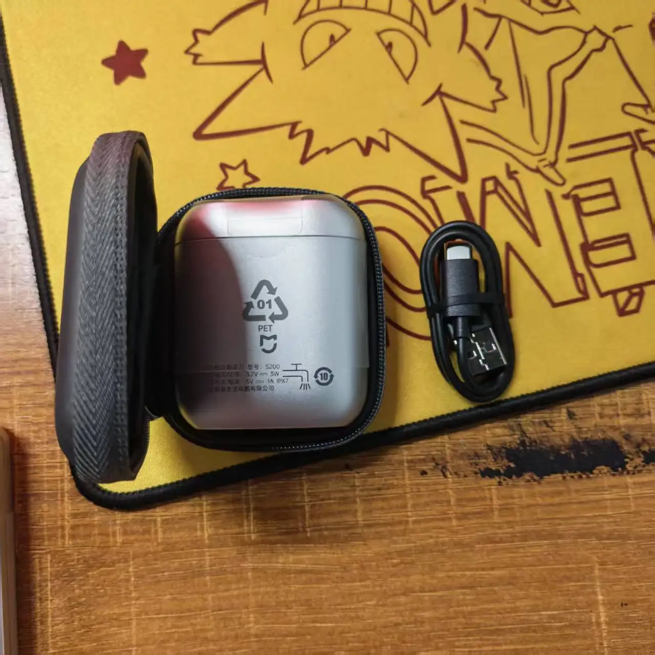 

Xiaomi Mijia Electric Rechargeable Shaver S200 No Box Portable IPX7 Wet Dry Shaving Magnetic Suction Blade Head Razors