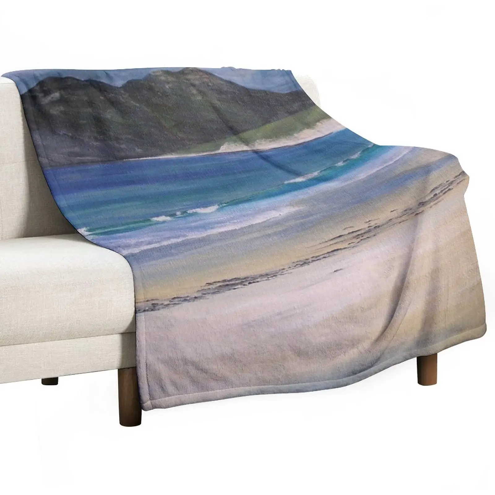 Kiloran Bay, Colonsay, Scotland Throw Blanket Soft Plush Plaid Fluffys Large anime Blankets